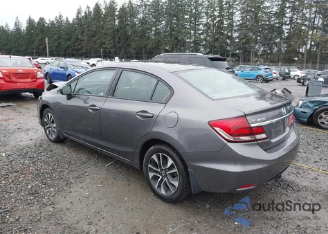 2014 Honda Civic Ex from USA, damaged, VIN 19XFB2F84EE262180